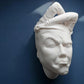 Abstract Face Wall Sculpture – Modern Surreal 3D Wall Art Decor