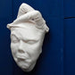 Abstract Face Wall Sculpture – Modern Surreal 3D Wall Art Decor