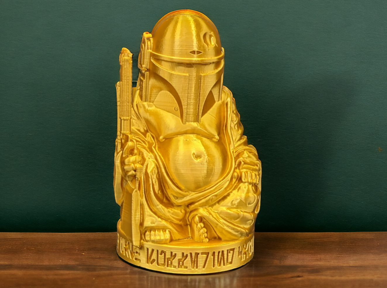 Boba Fett Star Wars Buddha