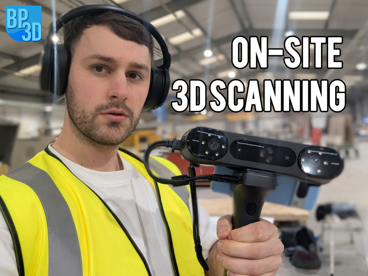 On-site 3D scanning in Bristol using professional structured-light ...