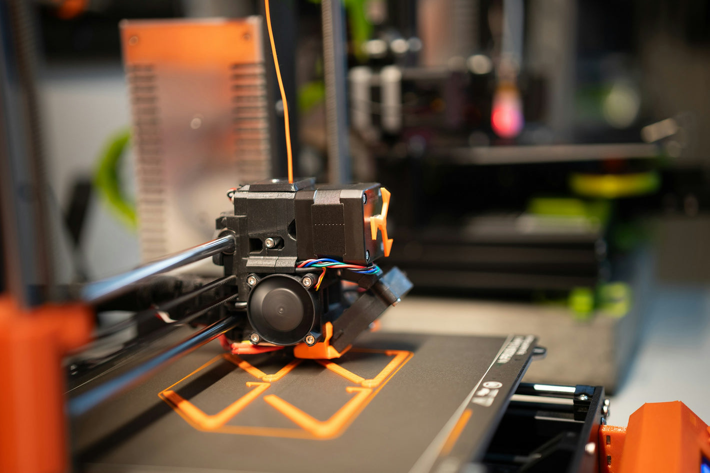 High-quality Prusa 3D printer used to represent professional 3D design and precision 3D printing experience