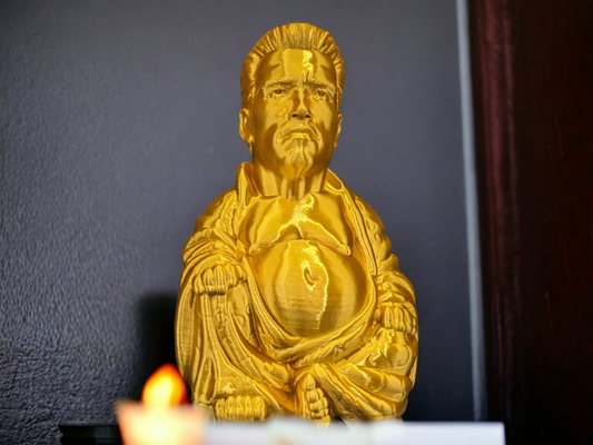 Arnold Schwarzenegger Buddha