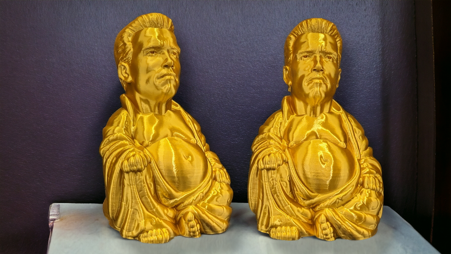 Arnold Schwarzenegger Buddha