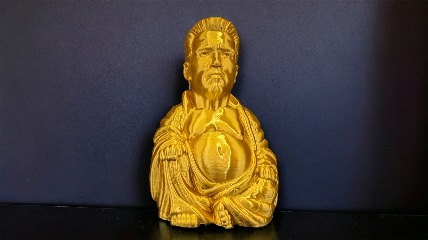 Arnold Schwarzenegger Buddha