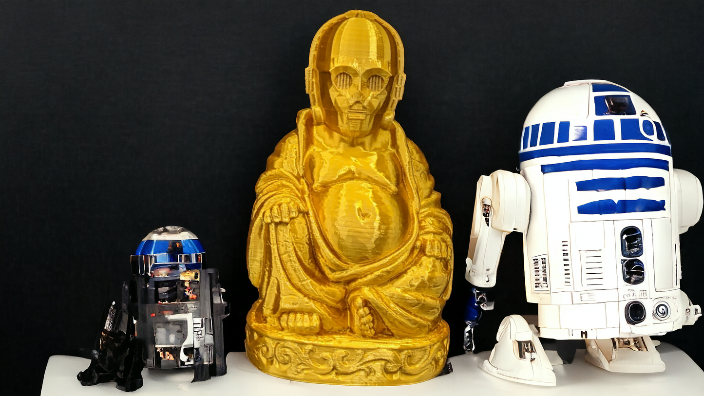 C3PO Star Wars Buddha