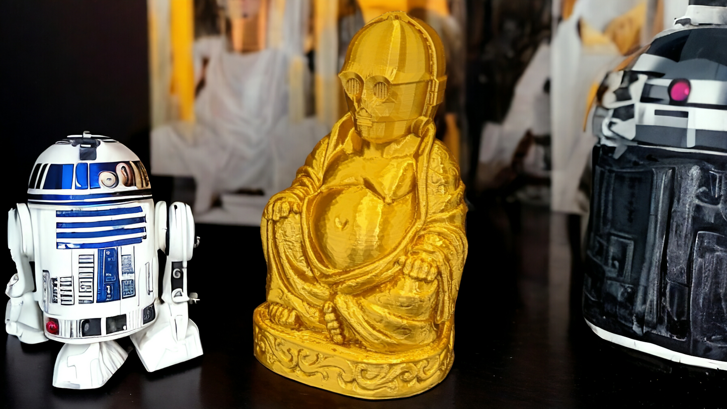 C3PO Star Wars Buddha