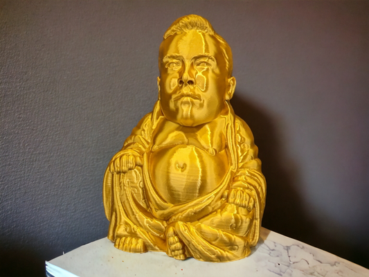 Elon Musk Buddha