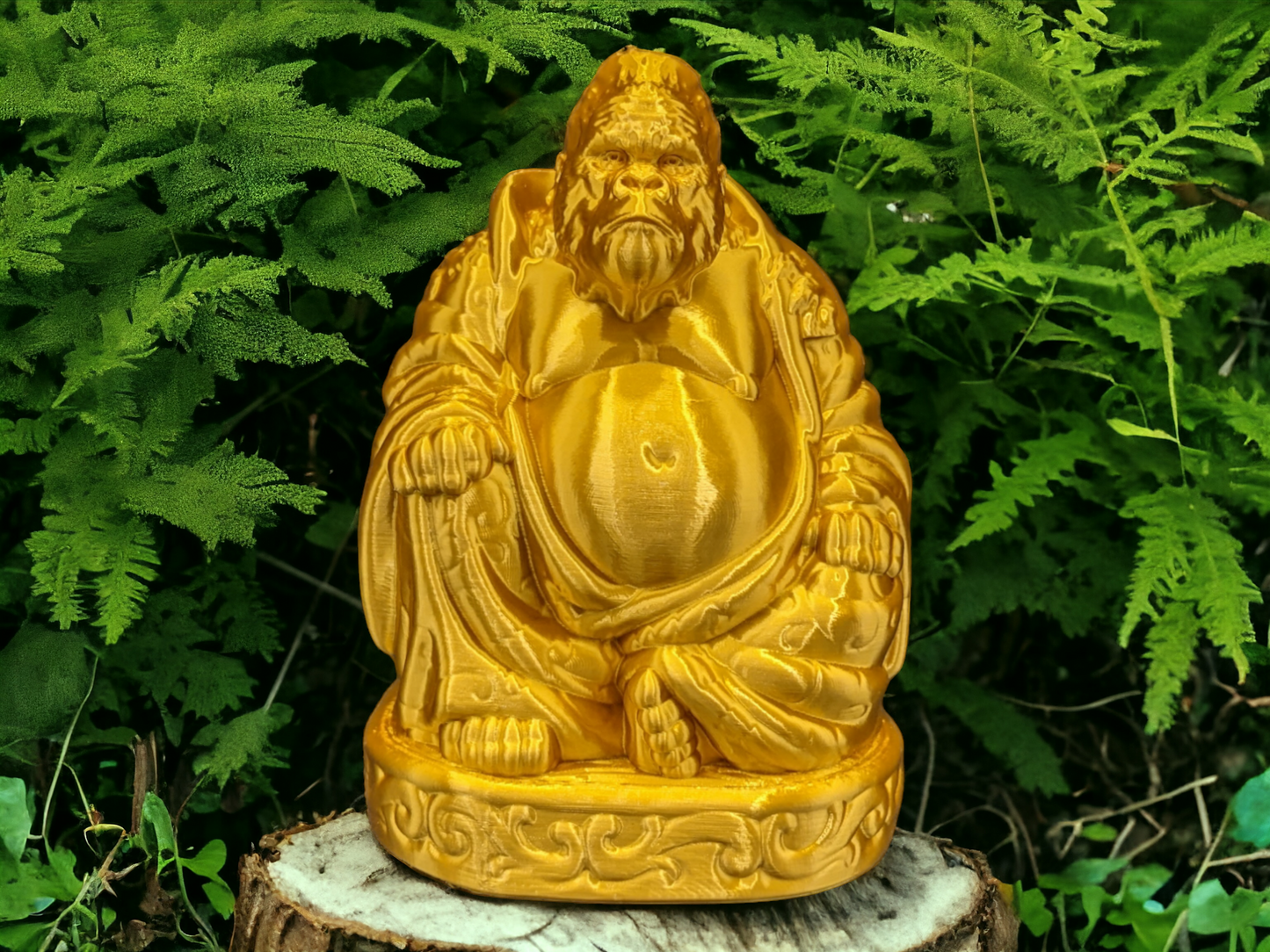 Harambe Gorilla Buddha