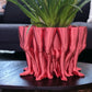 Poly Leg Vase Planter - Abstract Plant Pot