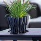 Poly Leg Vase Planter - Abstract Plant Pot