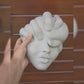 Abstract Sculpture - Head Squished Wall Art