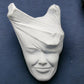 Abstract Face Wall Sculpture – Modern Surreal 3D Wall Art Decor