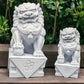 Foo Dogs Chinese Statue - Garden Sculpture Decor