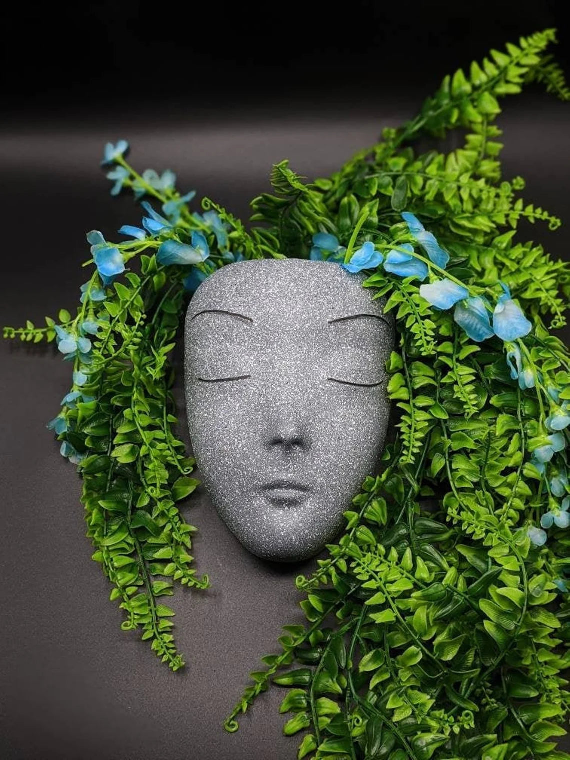 Female Face Wall Planter