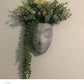Female Face Wall Planter